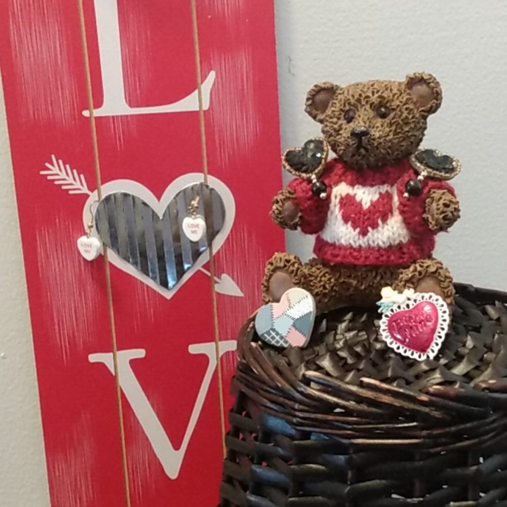 Vintage Valentine's Candy Fashion Statement Pins plus